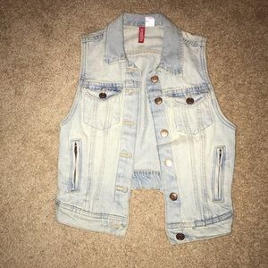 H&M denim vest